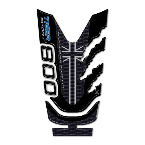 Paraserbatoio Protezione Adesivo 3D compatibile con Triumph Tiger 800 Sport 2025 2