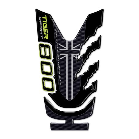 Paraserbatoio Protezione Adesivo 3D compatibile con Triumph Tiger 800 Sport 2025