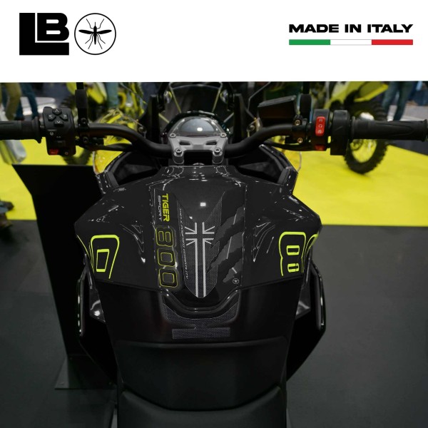 Paraserbatoio Protezione Adesivo 3D compatibile con Triumph Tiger 800 Sport 2025