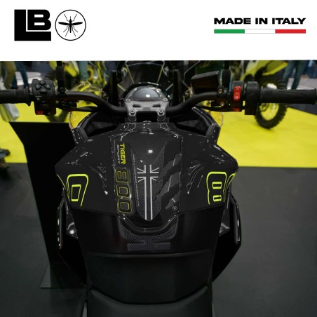 Paraserbatoio Protezione Adesivo 3D compatibile con Triumph Tiger 800 Sport 2025