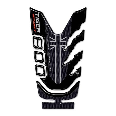 Paraserbatoio Protezione Adesivo 3D compatibile con Triumph Tiger 800 Sport 2025