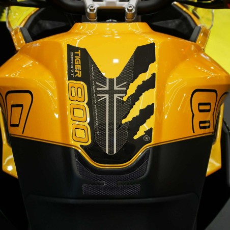 Paraserbatoio Protezione Adesivo 3D compatibile con Triumph Tiger 800 Sport 2025