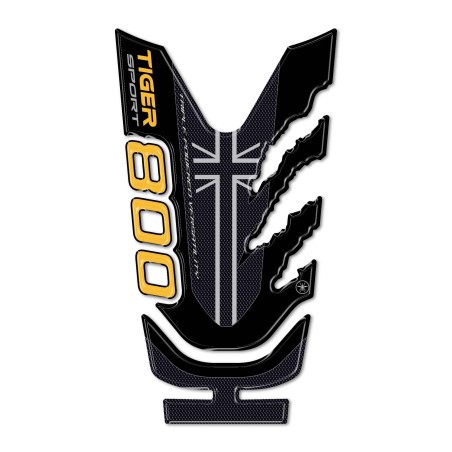 Paraserbatoio Protezione Adesivo 3D compatibile con Triumph Tiger 800 Sport 2025