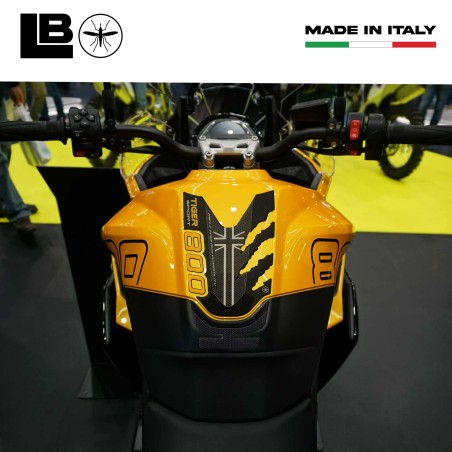 Paraserbatoio Protezione Adesivo 3D compatibile con Triumph Tiger 800 Sport 2025