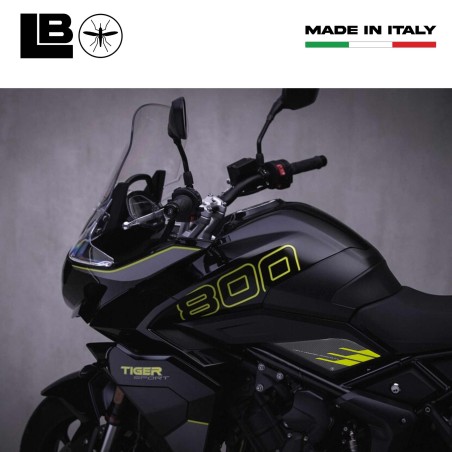 Adesivi 3D Protezioni laterali compatibili con Triumph Tiger 800 Sport 2025