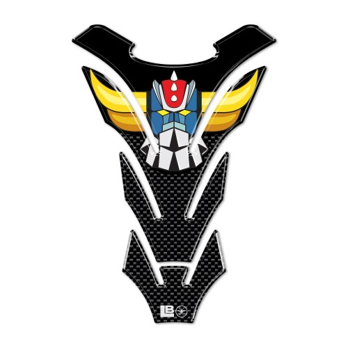 Paraserbatoio Adesivo 3D Ufo Robot Goldrake Grendizer Protezione Serbatoio moto 2