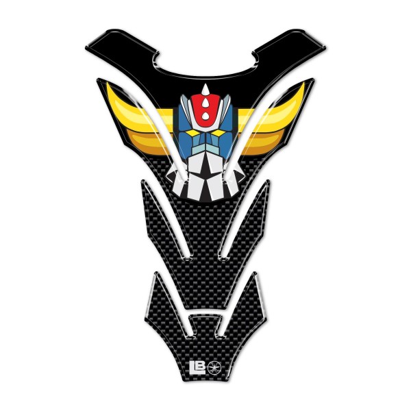 Paraserbatoio Adesivo 3D Ufo Robot Goldrake Grendizer Protezione Serbatoio moto