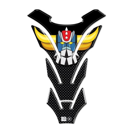 Klebender 3D Ufo Roboter Goldrake Grendizer Motorrad Tankschutz