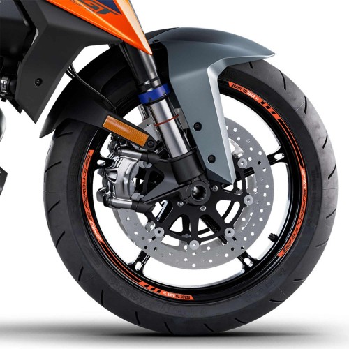Adhesive Strips for Motorcycle Wheels Rims 17 compatible with Ktm 1290 Super Duke GT