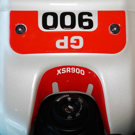 Adesivo 3D Protezione zona chiave moto compatibile con Yamaha XSR900 GP 2025