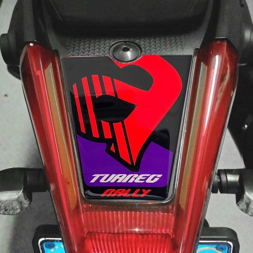 Sticker 3D Protecteur de queue de moto compatible avec Aprilia Tuareg Rally 660