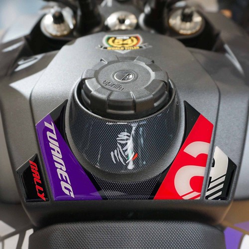 Tankschutzaufkleber Motorrad kompatibel mit Aprilia Tuareg Rally 660
