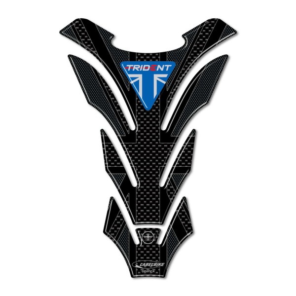 Paraserbatoio in resina 3D per moto compatibile con Triumph Trident 660 2021-24
