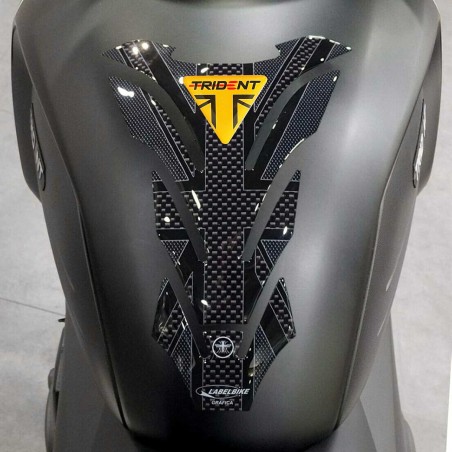 Protector de depósito de resina 3D para motos Triumph Trident 660 compatibles 2021-24