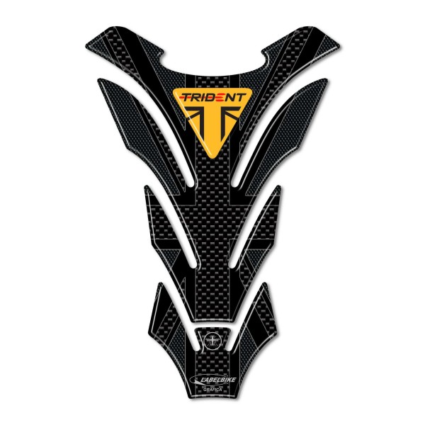 Protector de depósito de resina 3D para motos Triumph Trident 660 compatibles 2021-24