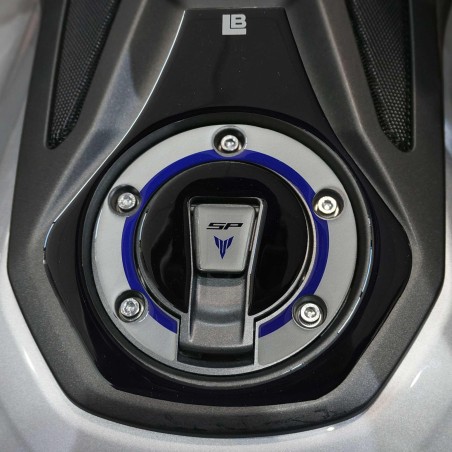 Adesivo 3D Protezione Tappo Keyless compatibile con Yamaha MT-09 2024-2025