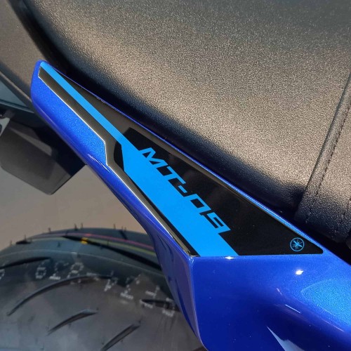 Adesivo 3D Protezione codino posteriore compatibile con Yamaha MT-09 2024-2025