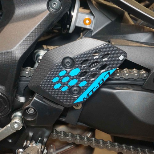 Taloneras adhesivas 3D compatibles con Yamaha MT-07 2025