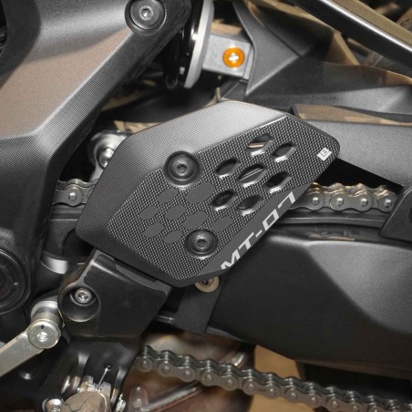 Autocollants 3D pour talonnettes compatibles avec Yamaha MT-07 2025