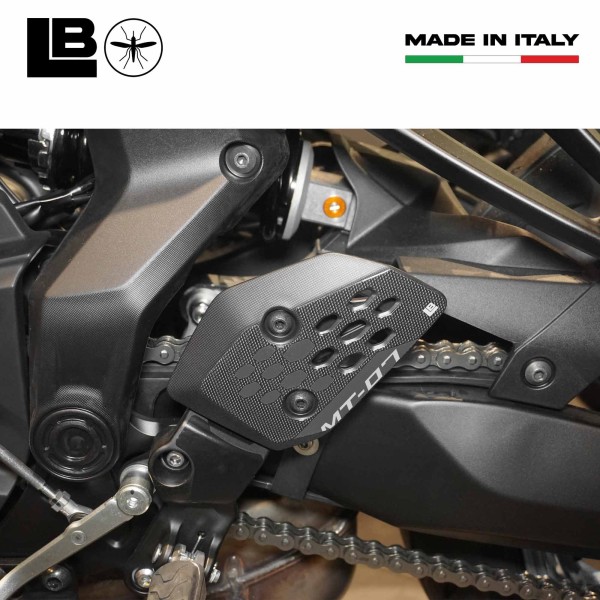 3D Heel Pad Stickers compatible with Yamaha MT-07 2025