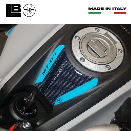 Adesivo 3D Protezione Chiave accensione moto compatibile con Yamaha MT-07 2025