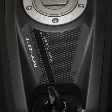 Pegatina 3D protector de llave de encendido de moto compatible con Yamaha MT-07 2025