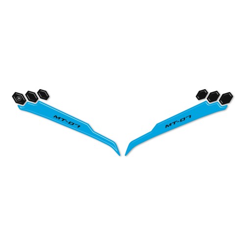 Adesivi 3D Protezioni Muso Frontale moto compatibili con Yamaha MT-07 2025 2