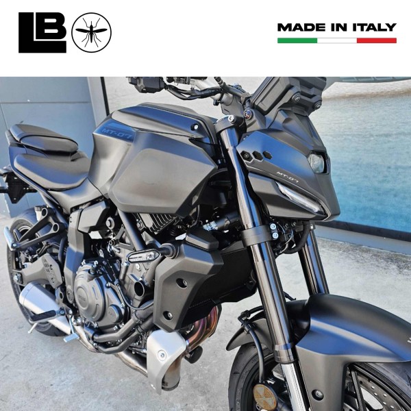 Adesivi 3D Protezioni Muso Frontale moto compatibili con Yamaha MT-07 2025