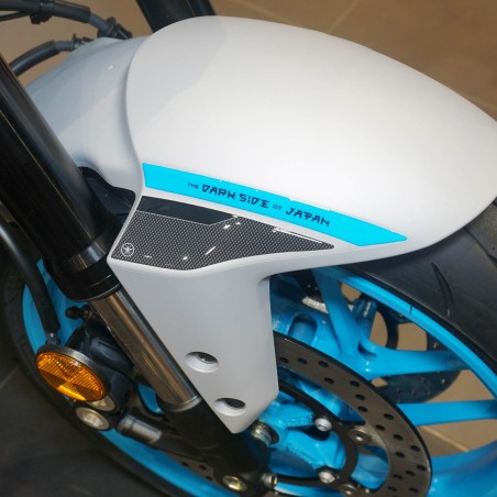Pegatina de protección de guardabarros de resina 3D compatible con Yamaha MT-07 2025