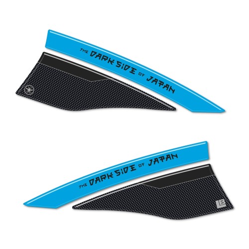 Adesivo resinato 3D Protezione Parafango compatibile con Yamaha MT-07 2025 2