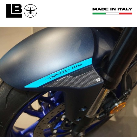 Autocollant de protection de garde-boue en résine 3D compatible avec Yamaha MT-07 2025
