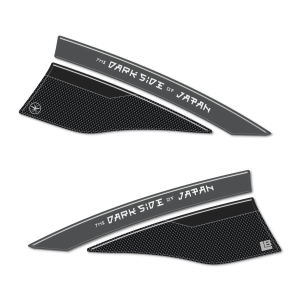 3D Resin Mudguard Protection Sticker compatible with Yamaha MT-07 2025