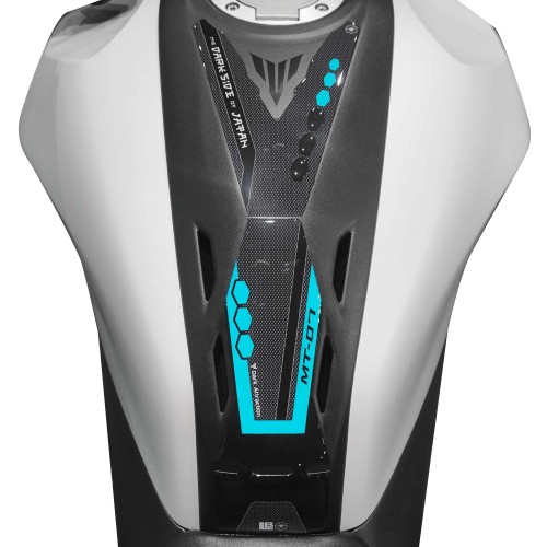 Paraserbatoio adesivo Gel 3D protezione moto compatibile con Yamaha MT-07 2025