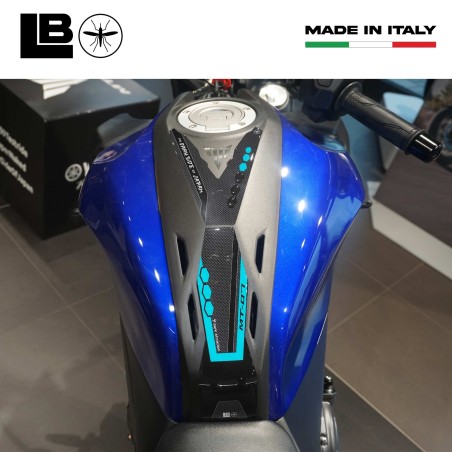 Paraserbatoio adesivo Gel 3D protezione moto compatibile con Yamaha MT-07 2025