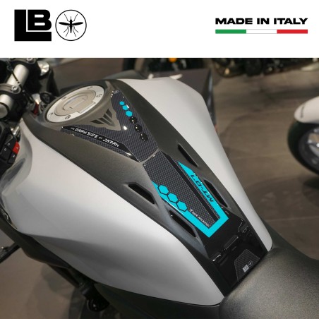 Paraserbatoio adesivo Gel 3D protezione moto compatibile con Yamaha MT-07 2025