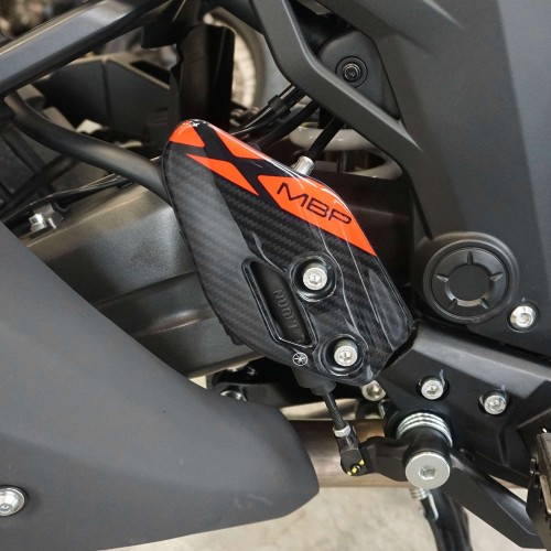 Adesivi 3D Protezioni Battitacco moto compatibili con Morbidelli T1002VX 2025