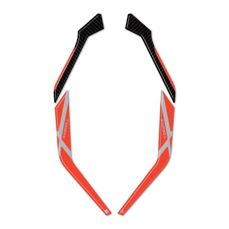 3D Stickers Trunk Handle Protectors compatible with Morbidelli T1002VX 2025