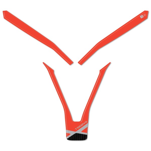 Adesivo 3D Protezione Frontale muso moto compatibile con Morbidelli T1002VX 2025