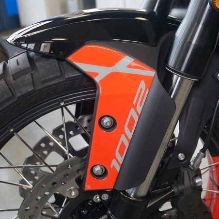 Pegatinas de protección de guardabarros compatibles con Morbidelli T1002VX 2025