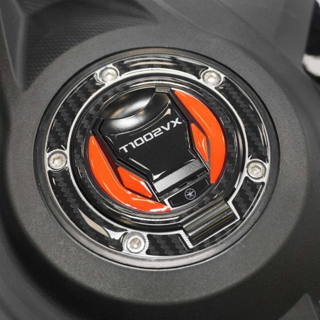 Protection 3D adhésive pour bouchon de réservoir compatible avec Morbidelli T1002VX 2025