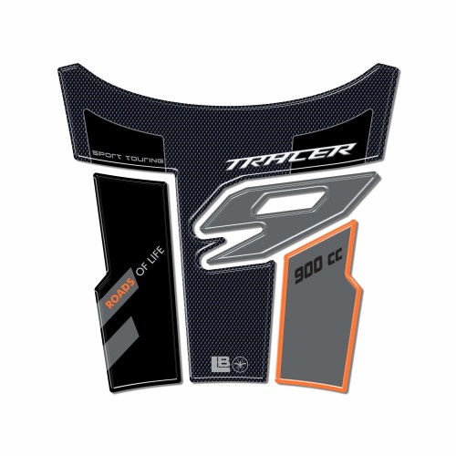 Adhesive 3D Tank Protector Motorcycle compatible with Yamaha Tracer 9 2025 2