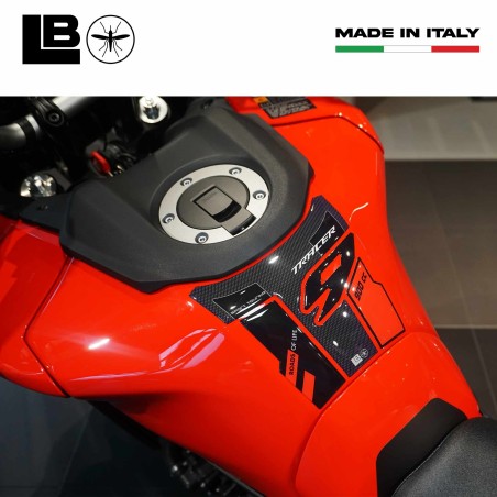 Selbstklebender 3D Tankschutz Motorrad kompatibel mit Yamaha Tracer 9 2025