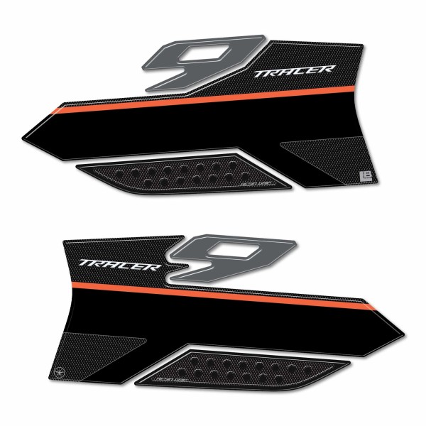 Stickers 3D Tank Side Protectors compatible with Yamaha Tracer 9 2025