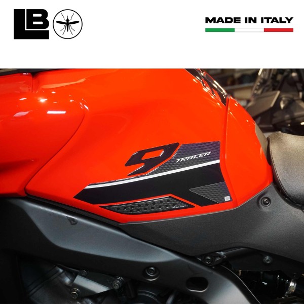 Adesivi Protezioni Laterali 3D serbatoio compatibili con Yamaha Tracer 9 2025
