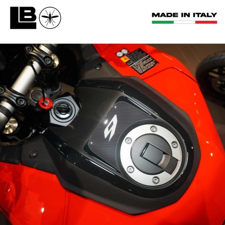 HIGH Protector de depósito adhesivo moto compatible con Yamaha Tracer 9 2025