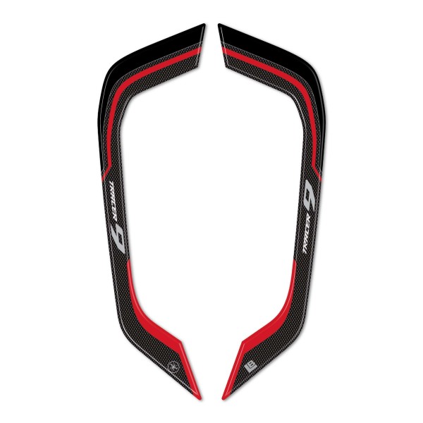 3D Stickers Passenger Handles compatible with Yamaha Tracer 9 2025