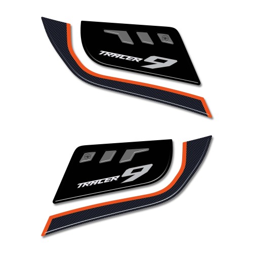 3D Gel Stickers 3D Handguards Motorcycle compatible with Yamaha Tracer 9 2025 2