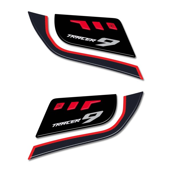 Stickers Gel 3D Garde-mains 3D compatibles avec Yamaha Tracer 9 2025