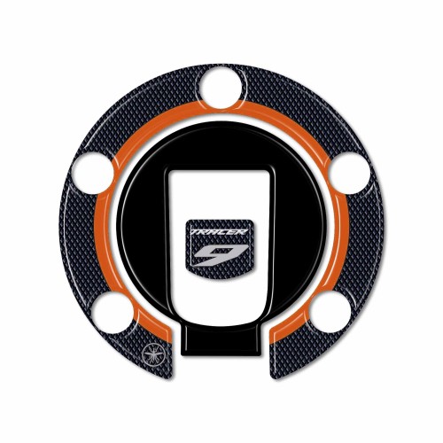 Adesivo 3D Protezione Tappo Serbatoio moto compatibile con Yamaha Tracer 9 2025 2
