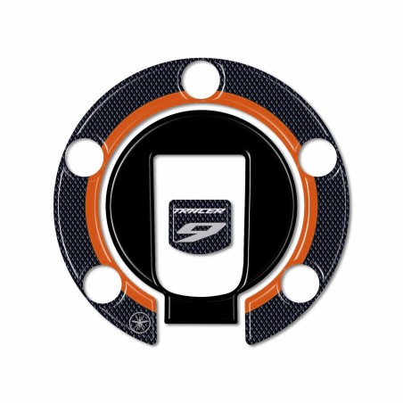 Sticker 3D Protección tapa depósito moto compatible con Yamaha Tracer 9 2025